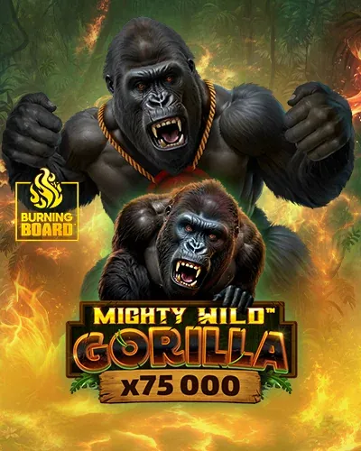 Immerion Casino: Mighty Wild: Gorilla Burning Board